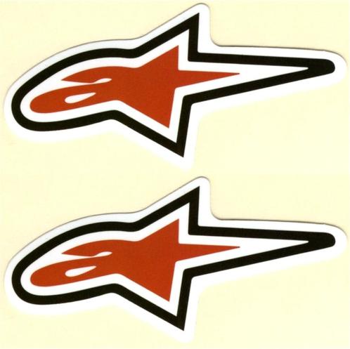 Alpinestars sticker set #6, Motoren, Accessoires | Stickers, Verzenden