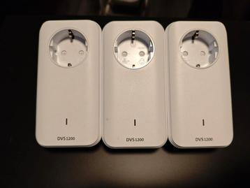 Devolo DVS1200 powerline adapters 3x beschikbaar voor biedingen