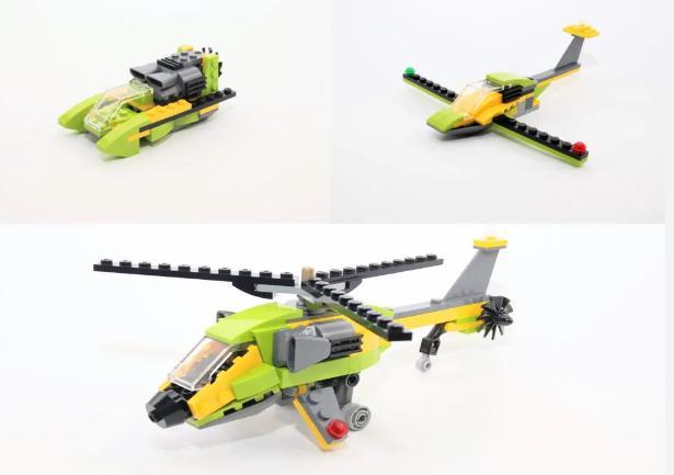 LEGO Creator 3 in1 set 31092 Helikopter, Kinderen en Baby's, Speelgoed | Duplo en Lego, Zo goed als nieuw, Lego, Complete set