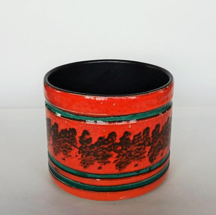 Bloempot Keramiek Vintage Retro 1970’s, Antiek en Kunst, Antiek | Keramiek en Aardewerk, Ophalen of Verzenden