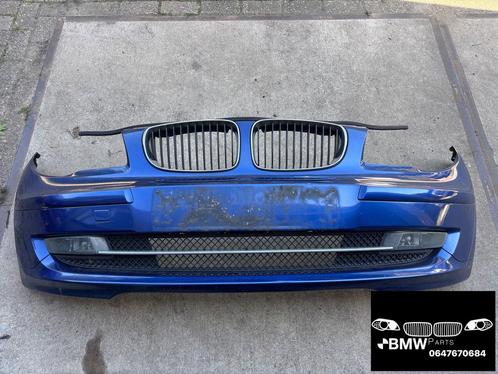Voorbumper Bmw 1-Serie E87 Montego Blauw A51/5, Auto-onderdelen, Carrosserie en Plaatwerk, Bumper, BMW, Voor, Gebruikt, Herkomst onderdeel bekend
