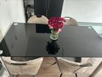 Glazen eettafel, Gebruikt, Vijf personen of meer, Rechthoekig, 50 tot 100 cm