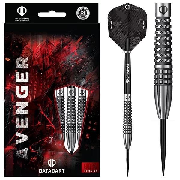 Avenger 24g, Datadart, Sport en Fitness, Darts, Zo goed als nieuw, Pijlen, Ophalen of Verzenden