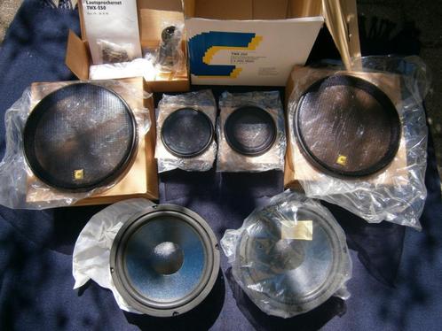 Conrad TWX 250 Bass Speaker, 25 cm, 80 Watt + 4 Roosters, Auto diversen, Autospeakers, Gebruikt, Ophalen