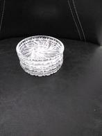 Kristal onderzetters., Huis en Inrichting, Woonaccessoires | Onderzetters, Ophalen, Zo goed als nieuw, Glas of Kopje