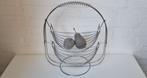 Mooie, metalen fruitmand / etagère, Huis en Inrichting, Woonaccessoires | Etagères, Ophalen of Verzenden, Zo goed als nieuw