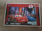 Cars puzzel, Kinderen en Baby's, Speelgoed | Kinderpuzzels, Ophalen, Meer dan 50 stukjes, Zo goed als nieuw, 6 jaar of ouder