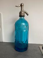 Prachtige antieke blauwe spuitfles, Antiek en Kunst, Ophalen