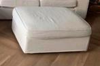 Ikea kivik hocker met witte en donkergrijze hoes, Ophalen, Gebruikt, Rechthoekig, 75 tot 100 cm