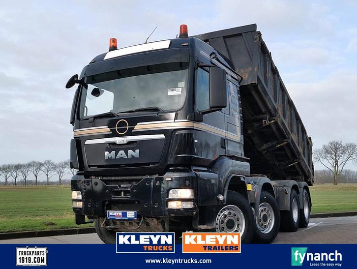 M.A.N. 35.480 TGS 8x4 bl meiller steel, Auto's, Vrachtwagens, Bedrijf, Te koop, ABS, Airconditioning, Cruise Control, Trekhaak