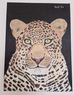 schilderij op doek met acryl, zelf geschilderd, Sint/Kerst?, Ophalen