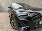 Audi Q3 Sportback 45 TFSI-e, Auto's, Audi, Overige bekleding, Zwart, Hybride Elektrisch/Benzine, Dealer onderhouden