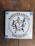 Tegel westraven 1991 kinderkampen Bredero, Antiek en Kunst, Antiek | Wandborden en Tegels, Ophalen