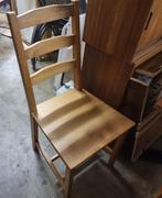 2 jokkmokk stoelen Ikea, Huis en Inrichting, Ophalen, Gebruikt, Hout, Twee
