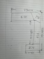 Hoekbank, Doe-het-zelf en Verbouw, Deuren en Horren, Ophalen, Zo goed als nieuw, Binnendeur, 200 tot 215 cm