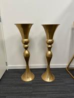 Gouden kandelaren 85 cm hoog, Ophalen of Verzenden