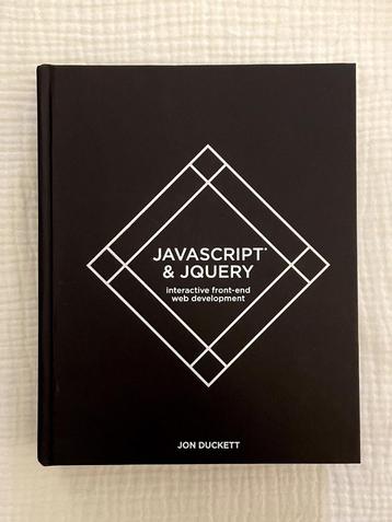 JavaScript & jQuery, Jon Duckett (9781118871652) beschikbaar voor biedingen