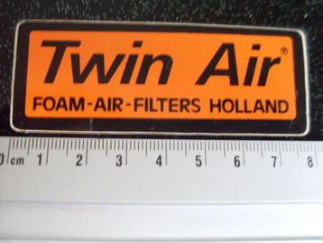 sticker Twin Air foam air filters holland logo beschikbaar voor biedingen