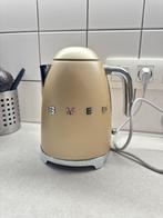 smeg waterkoker mat champagne, Witgoed en Apparatuur, Ophalen of Verzenden, Zo goed als nieuw