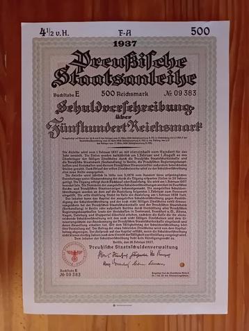 Pre-WW2 waardepapieren beschikbaar voor biedingen