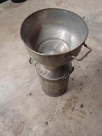 Oude Melkzeef met melkbus, Antiek en Kunst, Ophalen of Verzenden