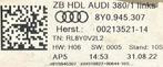 Audi A3 8Y LED linker achterlicht links 8Y0945307, Auto-onderdelen, Ophalen of Verzenden, Gebruikt