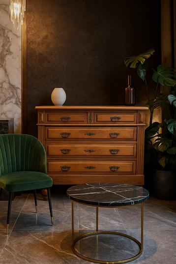 Prachtige authentieke sfeervolle Commode ladekast 1910 beschikbaar voor biedingen