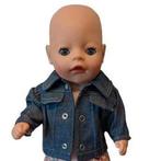 Spijkerjack voor pop 36cm, Verzenden, Nieuw, Babypop