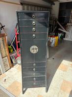 Zwarte Chinese kast, Ophalen, Minder dan 50 cm, Gebruikt, 5 laden of meer