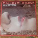 Matthew wilder break my stride, Cd's en Dvd's, Vinyl Singles, Ophalen of Verzenden, Gebruikt, 7 inch, Pop