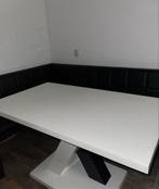 Eethoek met eetbank en tafel, Huis en Inrichting, Ophalen, Kunststof, Gebruikt, 100 tot 150 cm