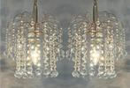 4 stuks gemerkte SWAROVSKI kristallen kroonluchters, Baak, Ophalen of Verzenden, Glas, Baak