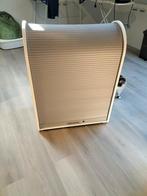 Roldeurkastje,wit met licht grijze deur. 95 h,73 b . 39 d, Huis en Inrichting, Ophalen, 50 tot 100 cm, Zo goed als nieuw, Minder dan 100 cm