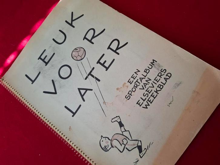 Plaatjes sport album Elsevier met prenten Jo Spier., Boeken, Prentenboeken en Plaatjesalbums, Zo goed als nieuw, Ophalen of Verzenden