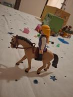 Playmobil Paard met Ruiter, Ophalen of Verzenden, Gebruikt, Los playmobil
