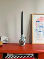 Delfts Polychroom Holland Handwerk kandelaar., Antiek en Kunst, Ophalen of Verzenden