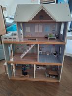 Mini matters poppenhuis, hout, incl doos. Sinterklaastip, Kinderen en Baby's, Ophalen, Zo goed als nieuw, Poppenhuis
