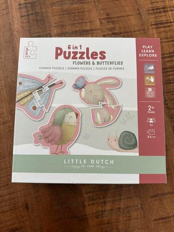 Leuke puzzel Little Dutch 6 in 1 beschikbaar voor biedingen