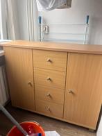 Kast / dressoir 4 lades / 2 kastdelen, Ophalen, Zo goed als nieuw, 25 tot 50 cm