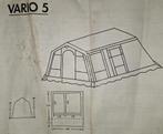 Vario 5 (bungalow) tent frame / tent stokken / buizen / buis, Ophalen of Verzenden, Zo goed als nieuw, Tot en met 6