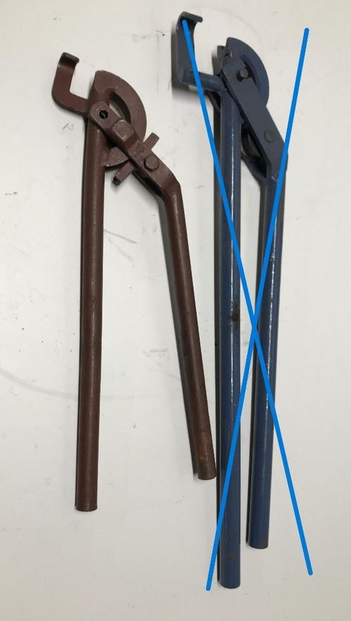 Buizen-buigtang, pijpenbuigtang, Ø10-12 en 5/8", Doe-het-zelf en Verbouw, Gereedschap | Handgereedschap, Gebruikt, Ophalen of Verzenden