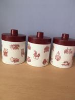 Vintage voorraadpotten, Ophalen of Verzenden