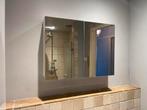 Hangende spiegelkast badkamer wit, Ophalen, Minder dan 50 cm, Gebruikt, Minder dan 100 cm