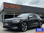 Audi e-tron S quattro 95 kWh|Matrix LED|Pano|Luchtvering|BO, Automaat, Gebruikt, Zwart, Zwart