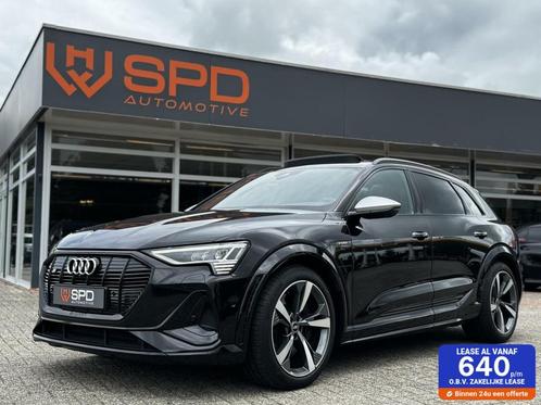 Audi e-tron S quattro 95 kWh|Matrix LED|Pano|Luchtvering|BO, Auto's, Audi, Bedrijf, Te koop, e-tron, 360° camera, 4x4, ABS, Achteruitrijcamera