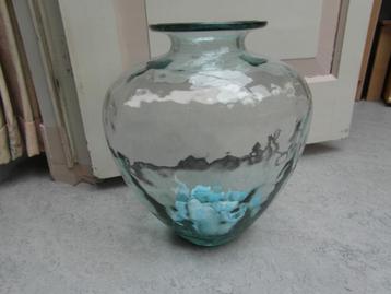 groen gewolkt heel grote vaas met zgn kraag, object Randstad beschikbaar voor biedingen