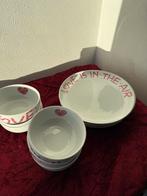 IKEA servies 6 persoons roze/wit LOVE IS IN THE AIR >NIEUW, Ophalen of Verzenden, Nieuw