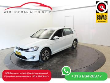 Volkswagen e-Golf E-DITION Warmtepomp CCS Cam Stoelverwarmin beschikbaar voor biedingen