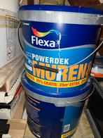 Flexa powerdek 12,5 ltr, Ophalen, Wit, 10 tot 15 liter, Verf