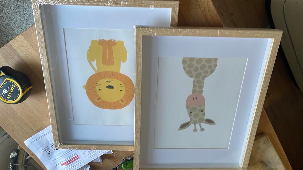 Foto lijst hema 30x40, Ophalen, Zo goed als nieuw, Hout, Minder dan 50 cm